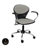 صندلی کارمندی گردان مدل صدفی - تصویر 7