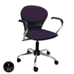 صندلی کارمندی گردان مدل صدفی - تصویر 2