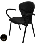 صندلی ثابت مدل صدفی دسته دار - تصویر 2