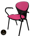 صندلی ثابت مدل صدفی دسته دار - تصویر 6