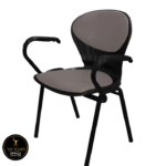 صندلی ثابت مدل صدفی دسته دار - تصویر 3